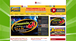 Desktop Screenshot of andinafm.com